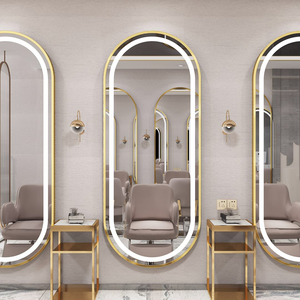 <span class=keywords><strong>Miroir</strong></span> cosmétique lumineux personnalisé en gros pour la coiffure, <span class=keywords><strong>miroir</strong></span> <span class=keywords><strong>de</strong></span> sol pour barbier en vente - Product Image 5