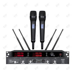 Micrófono Profesional EIF MY-5000 de Alta Calidad, Doble Canal, Dos Tipos de Cápsulas Disponibles, Carcasa Metálica, para Karaoke, Iglesia, Escenario - Product Image 2