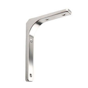 ZFYL OEMB-03 사용자 정의 90 도 벽 지원 L 자형 스테인레스 스틸 브래킷 헤비 듀티 선반 브래킷 - Product Image 3