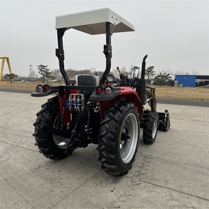 小型トラクター50hp EPA芝刈り機4x4小型フロントエンドローダー付きバックホーkubotaトラクタートラック農業ミニファームトラクター - Product Image 4