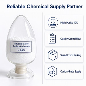 Yuwei Carbonato di Cesio Anidro (Cs2CO3) in Polvere, Purezza 99%, per <span class=keywords><strong>Sintesi</strong></span> Organica e Catalisi Industriale (CAS 534-17-8) - Product Image 4