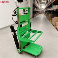 Monte-escaliers électrique 400 kg à batterie, chariot à chenilles pour une utilisation facile et une économie d'effort