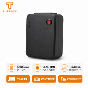 Pelacak GPS Magnetik Nirkabel untuk Peralatan Kontainer Trailer dengan Baterai Eksternal 10000mAh, Peringatan Push Real-Time, Sensitivitas -163dBm - Product Image 1