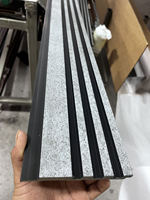 2024 beaux matériaux de décoration intérieure chauds 300cm abaisse le panneau de polystyrène PS persiennes de charbon de bois panneaux muraux