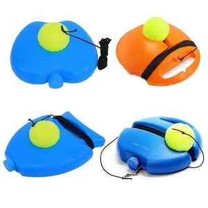 Self-Study Tennis Practice Equipment Base Solo Tennis Trainer Rebound Ball With String