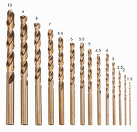 Xcan — mèche HSS entièrement en cobalt pour l'acier inoxydable, forets hélicoïdaux, 5mm, M35