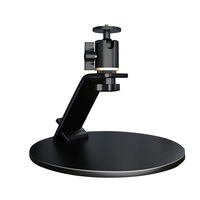 Soporte de Gimbal HEYU PB23 con Rotación de 360°, Ajuste de 90°, Capacidad de Carga de 5 kg, para Escritorio o Mesita de Noche, Compatible con Proyectores XGIMI Jmgo, Color Negro