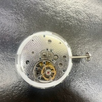 Mouvement de montre mécanique à remontage manuel Tourbillon Dandong 9001 à deux aiguilles pour le marché domestique