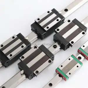 Rail de guidage linéaire précis de haute qualité de 20mm HGR20 pour Machines CNC