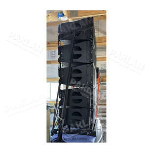 Système de sonorisation pour équipement audio professionnel bidirectionnel avec double caisson de basses de 8 pouces dans une boîte en contreplaqué passif - Product Image 2