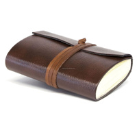 Journal en cuir Crazy Horse vintage Wenshun A5 A6 rechargeable, planificateur de voyage, logo personnalisé, cadeau