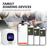 ANGUS Pulsera de Alerta de Caídas WiFi, Compatible con 99 Alertas Inalámbricas, Botón de Pánico SOS para Enfermeras, Aplicación Inteligente Tuya, Llamador para Cuidadores, Botón de Llamada para Personas Mayores