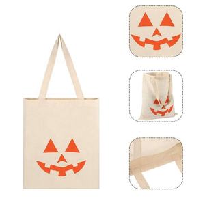 Sac de courses écologique en toile de coton biologique bon marché avec logo, motif de lettres, taille personnalisée - Product Image 3