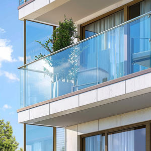 Verre feuilleté de sécurité renforcé en PVB transparent de 12 mm 44,2 résistant aux UV et aux chocs pour <span class=keywords><strong>balcon</strong></span> - Product Image 1