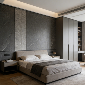 Panneaux <span class=keywords><strong>de</strong></span> cloison en aluminium à grain <span class=keywords><strong>de</strong></span> pierre pour revêtement intérieur commercial, design minimaliste, OEM |   Gym à domicile - Product Image 2