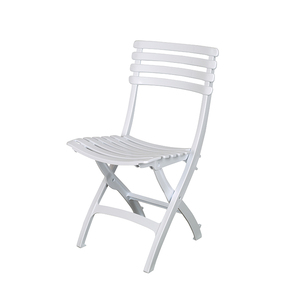 Vente en gros de chaises longues de plage en plein air chaises de <span class=keywords><strong>jardin</strong></span> pliantes de pique-nique en <span class=keywords><strong>plastique</strong></span> blanc - Product Image 5