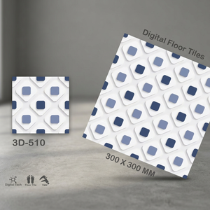 Carreaux de sol en céramique émaillée imprimés numériquement Vistaar, design 3D dernier cri, 12x12, idéaux pour l'Afrique, prix abordable, carreaux de porcelaine pour marches - Product Image 4