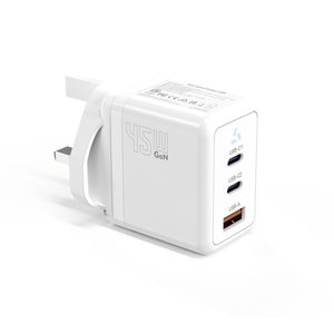Chargeur rapide USB-C PD QC3.0 45W double USB-C pour téléphone portable, compatible iPhone 17 - Product Image 2