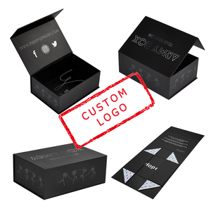 A Gift Box Flap Lid Packaging Cardboard Bespoke Custom Folding Boxes Magnetic Closure Gift Box