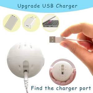 Interaktif köpek oyuncak USB şarj edilebilir aktif hareketli dans gıcırtılı hareketli topları Pet peluş oyuncak - Product Image 6