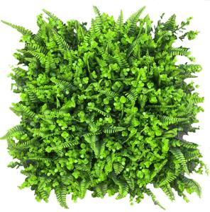 Jardín <span class=keywords><strong>vertical</strong></span> decoración de pared verde panel de fondo verde césped artificial pared a prueba de UV pared verde - Product Image 2