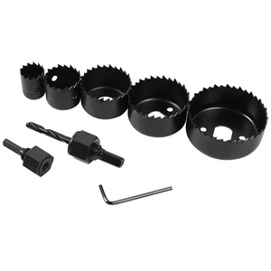 Dr. Jeu de scies cloches géantes 19-64 mm à pointe en carbure pour le perçage du contreplaqué et du cloisonné - Product Image 4