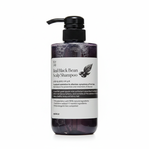 [SOY LAB] Shampooing nourrissant pour le cuir chevelu aux haricots noirs, contrôle du sébum pour les cheveux gras, 500 ml, formule enrichie favorisant un cuir chevelu propre et brillant - Product Image 2