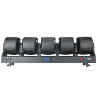Projecteur à tête mobile matricielle FEIYUEYUE DMX 5X120w LED RGBL+120X0.5w RGB auxiliaire, faisceau de lumière 3-30 degrés, DMX512, scène/club/bar