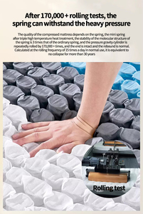 Chất Lượng Cao Bọt Mùa Xuân Nệm Nén Tốt Nhất Túi Cuộn Dây Mùa Xuân Nệm - Product Image 5