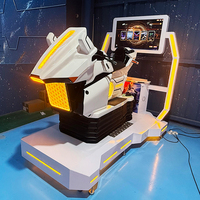 Simulador de Carreras de Motos VR Dreamland 3DOF, Equipo de Juego de Motocicleta VR Dinámico, Exclusivo y Personalizado para Centros de Entretenimiento y Parques VR