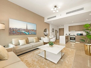 Hiện đại đơn giản phong cách khách sạn & căn hộ phòng ngủ phòng khách đồ nội thất Set với hai ngăn kéo tủ vải sofa đá cẩm thạch Top bàn trà - Product Image 3