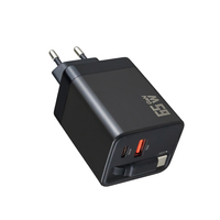 2025 nouveau personnalisé GaN 65W Type C charge Super rapide 2C1A chargeur d'alimentation pour iPhone Apple pour ordinateur portable 65W adaptateur de chargeur Portable