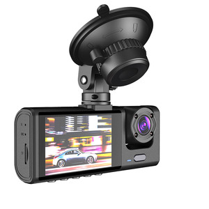 Camera hành trình ô tô 2022 mới, 2 camera, màn hình 2 <span class=keywords><strong>inch</strong></span>, ghi hình 24/7, độ phân giải HD 1080P, camera kép, ghi hình <span class=keywords><strong>video</strong></span> 1080P, hộp đen, tầm nhìn ban đêm - Product Image 1