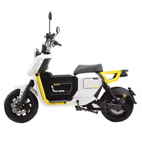 High Quality 1000W 60V Brushless Electric Adult Motorcycle 60 km/h Motor E-bike/Scooter Lithium Battery Customizable