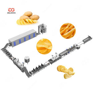 Gelgoog đông lạnh nửa trái cây chiên khoai tây chiên khoai tây chiên làm cho máy sản xuất dây chuyền hoàn chỉnh của khoai tây chiên - Product Image 3