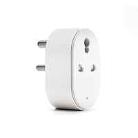 Prise intelligente Tuya Wifi, excellente prise sud-africaine, télécommande, commande vocale, minuterie, économie d'énergie, prise de mesure indienne