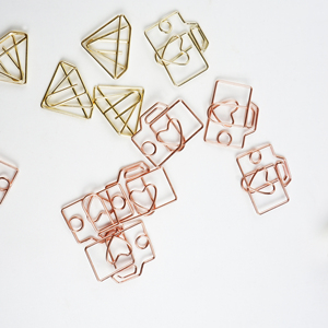 Clips de Papel Mini Inteligentes con Diseño de Estrella de Cactus, Clips de Papel Kawaii, Clips Metálicos Transparentes para Fotos, Boletos, Notas, Cartas - Product Image 3