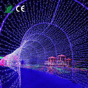 Đèn trang trí hình vòm cầu Giáng sinh nhiều màu sắc cho trung tâm thương mại, khách sạn, năm mới - Product Image 4