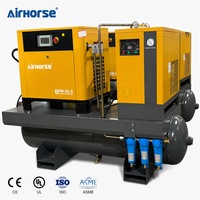 Compresseur d'air à vis à vitesse variable 7,5 kW 10 ch monophasé Compresseur d'air industriel 39cfm/120psi/230 volts 460v 415V