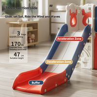 Tobogán de Tela de Peluche BOKE para Niños, Tobogán Multifuncional Pequeño para Interiores, Columpio Combinado con Marco de Escalada para Bebés, Modelo YDP-WX-004