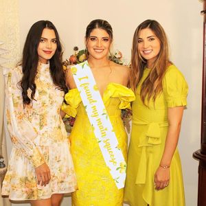 J'ai trouvé ma ceinture de demoiselle d'honneur en satin jaune citron pour la fête prénuptiale, accessoires pour enterrement de vie de jeune fille et fiançailles - Product Image 2