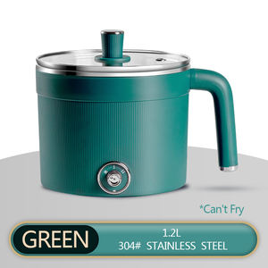 새로운 디자인 미니 휴대용 1.2L 미니 냄비 휴대용 요리 냄비 비 스틱 다기능 조절 온도 - Product Image 5