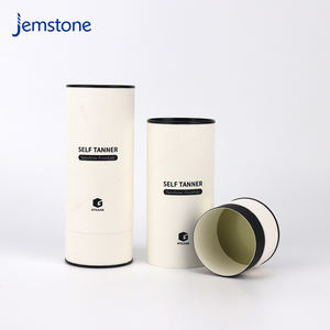 Tube en papier kraft avec couvercle métallique personnalisé, impression quadricolore, taille personnalisable pour lunettes de soleil - Product Image 3