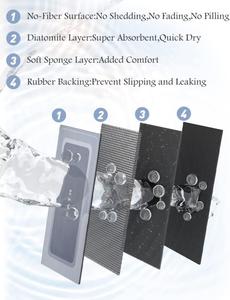 Set di <span class=keywords><strong>tappeti</strong></span> da <span class=keywords><strong>bagno</strong></span> Morden Logo personalizzato CF tappetino <span class=keywords><strong>per</strong></span> WC ad asciugatura rapida antiscivolo assorbente tappeto <span class=keywords><strong>e</strong></span> tappeto Diatomite tappetino da <span class=keywords><strong>bagno</strong></span> da <span class=keywords><strong>cucina</strong></span> - Product Image 5