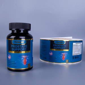 สติกเกอร์ฉลากอาหารเกรดอาหาร กันน้ำ เป็นมิตรกับสิ่งแวดล้อม ผลิตจาก PVC PET คุณภาพสูง ติดแน่น สำหรับอาหารเสริมและวิตามิน จากโรงงานโดยตรง - Product Image 3