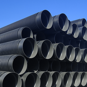 高品質SN8 SN10鋼鉄補強波形管二重壁ポリエチレン排水管DN600、DN800、大特価販売中 - Product Image 4