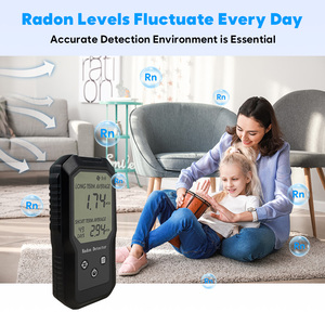 Détecteur de gaz numérique portable facile à utiliser pour la surveillance du radon, avec certification CE et RoHS, support ODM - Product Image 2