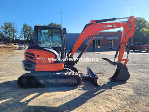 Excavadora de cadenas U57-4, pequeña, importada de Japón, motor y caja de cambios de alta eficiencia, precio muy bajo, muy buena calidad - Product Image 4