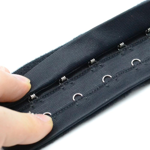 Ruban à crochets et à œillets en rouleau, accessoires d'extension de sous-vêtements personnalisés en usine, <span class=keywords><strong>1</strong></span> yard - Product Image 6