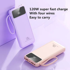 Station d'alimentation mobile <span class=keywords><strong>portable</strong></span> personnalisée de 20 000 mAh ultra-mince, grande capacité, charge rapide, fonction étanche, ligne indépendante - Product Image 2